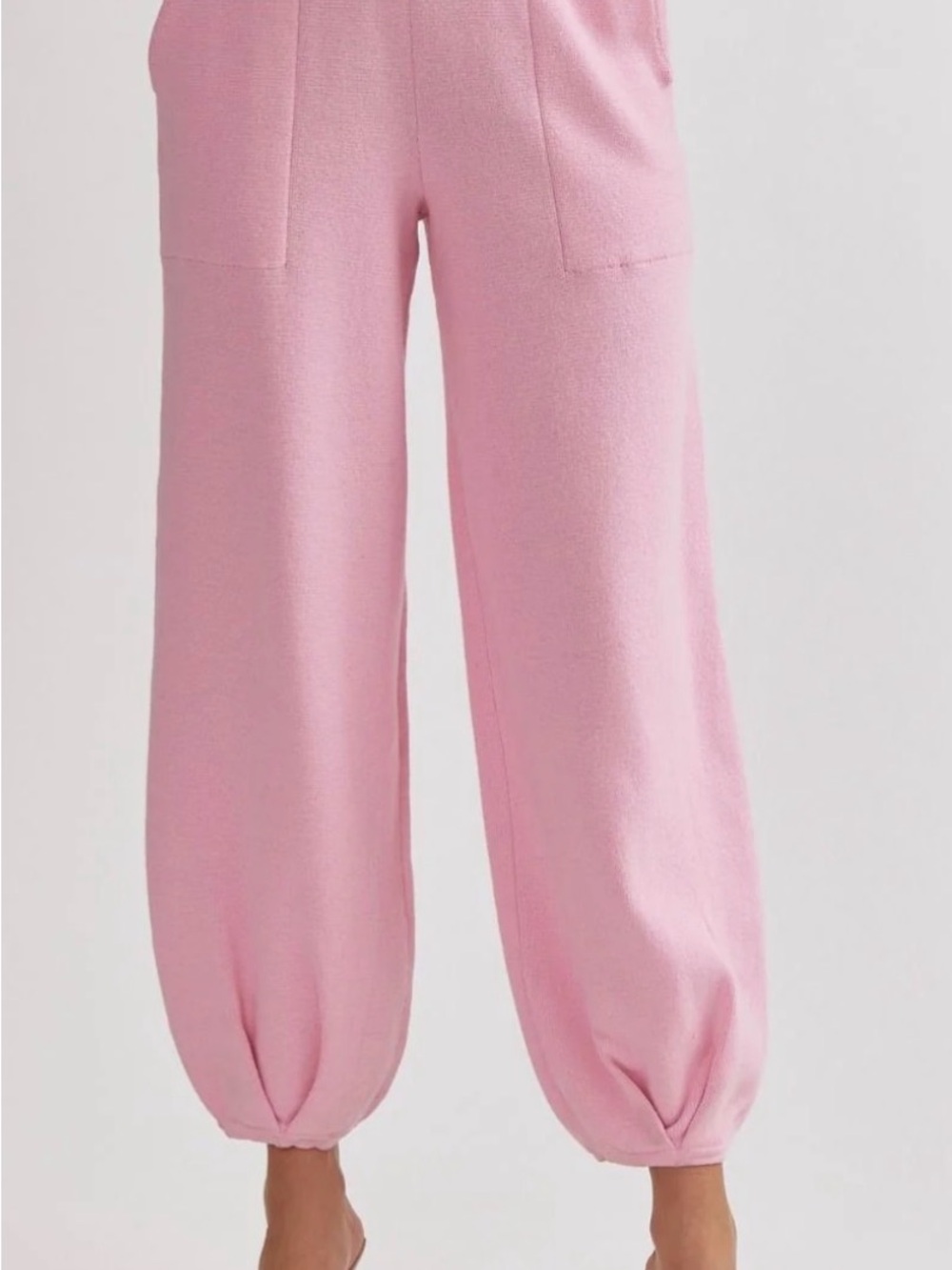 entro Blush Pink In the Clouds Pants